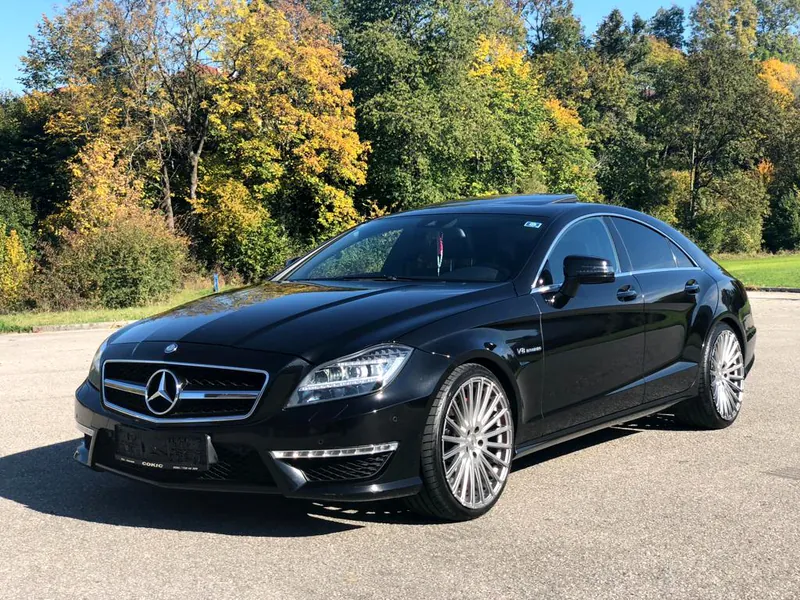 Mercedes CLS 63 AMG in Schwarz